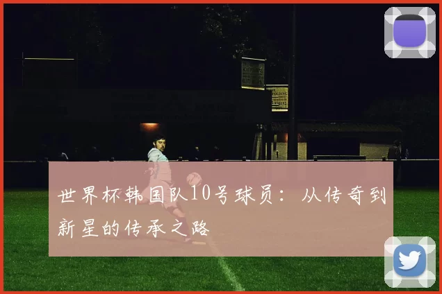世界杯韩国队10号球员：从传奇到新星的传承之路
